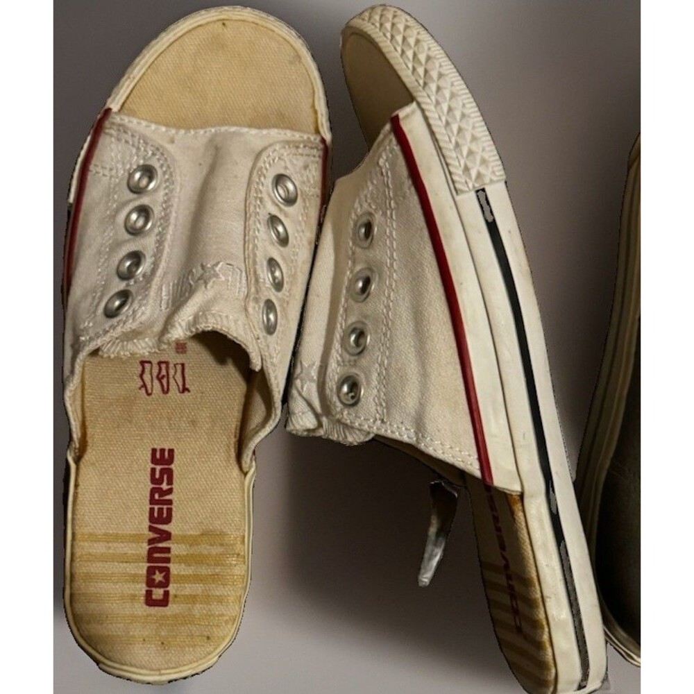 VINTAGE Converse Chuck Taylor All Star Cut Away Sandal / Slide Women Sz 5